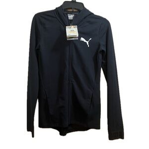 PUMA Women’s Black Fitted Jacket size S
